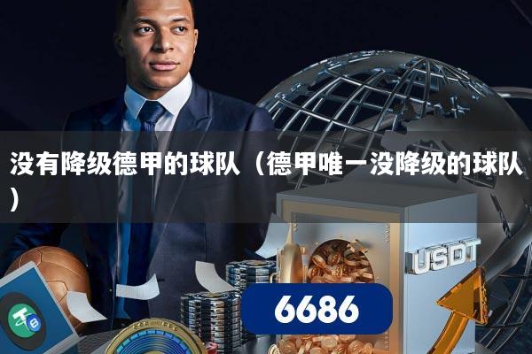 没有降级德甲的球队（德甲唯一没降级的球队）